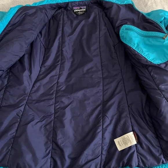 Patagonia Primaloft Women's Jacket Blue Size L - Picture 5 of 10